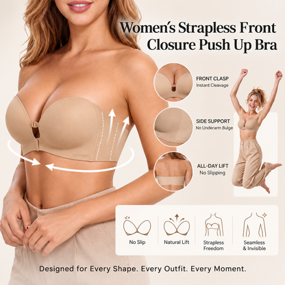 ICELIRA™ Stay-Put Strapless Bra
