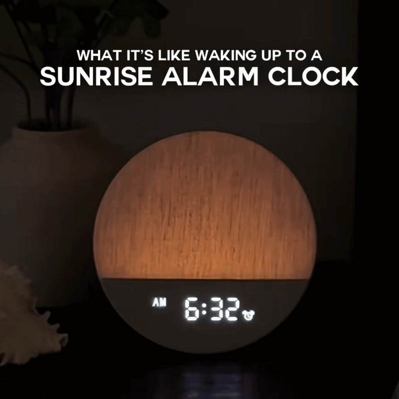 Sunrise Alarm Clock with 30 Soothing Sounds