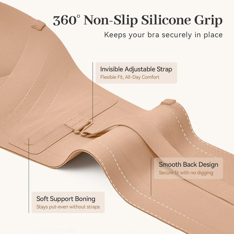 ICELIRA™ Stay-Put Strapless Bra