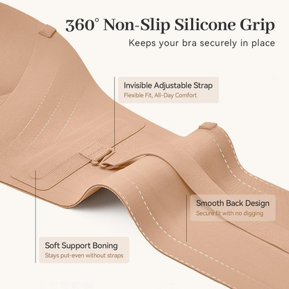 ICELIRA™ Stay-Put Strapless Bra